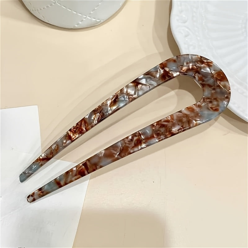 3pcs Elegant Retro U-Shaped Hair Clips
