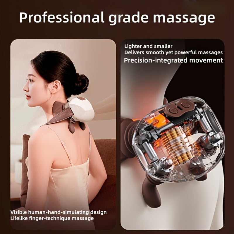 Newly Upgraded Bionic Hand Smart Shoulder & Neck Trapezius Massager