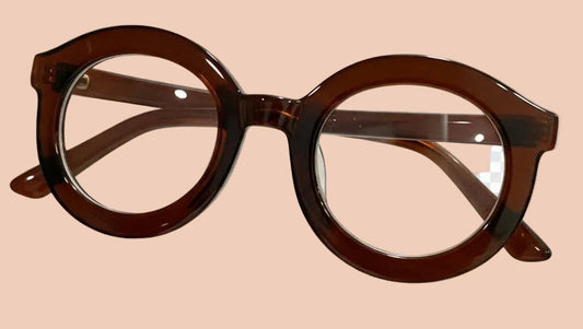 retro round jelly glasses transparent colorful fashion frames
lightweight unisex jelly sunglasses gold hinge design
clear lens fashion glasses round frame street style accessory
trendy retro transparent eyewear for women and men