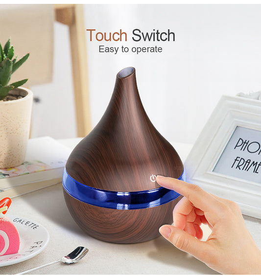 Ultrasonic aromatherapy diffuser with LED lights
Compact essential oil diffuser for home or office
Whisper-quiet LED humidifier with soothing mist
Aromatherapy diffuser creating a relaxing environment