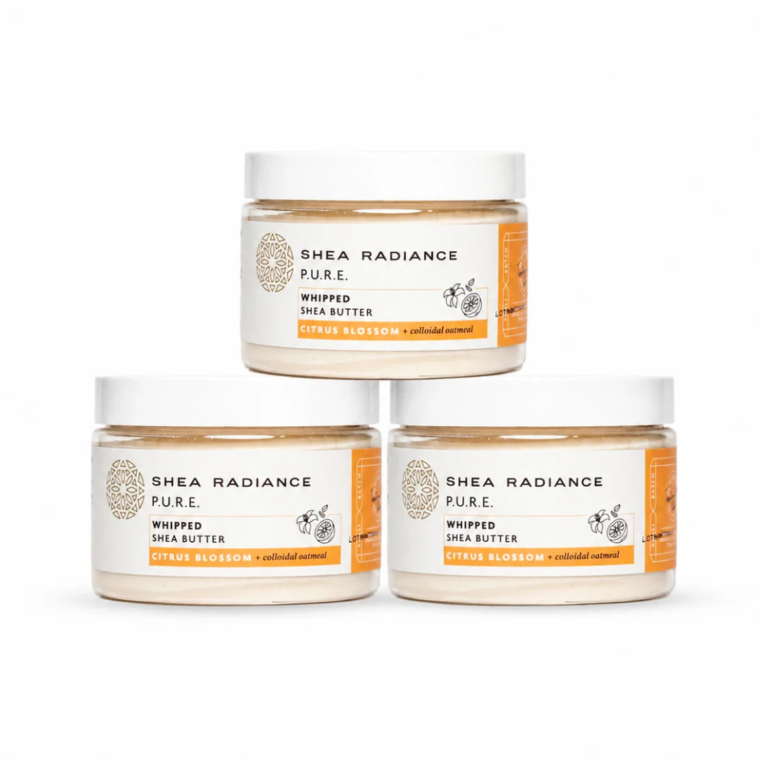 Whipped Shea Body Butter with Colloidal Oatmeal | For Dry, Sensitive and Eczema-Prone Skin
