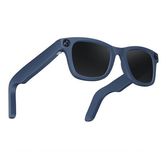 Blue sunglasses with black lenses
M01Pro color-changing smart glasses with AR display
M01Pro blue smart glasses showing music playback
M01Pro silver smart glasses with phone call functionality
M01Pro sunglasses version with voice control
M01Pro transparent anti-blue light glasses for eye protection
M01Pro smart glasses displaying real-time translation
Head-mounted M01Pro glasses with AI Chat GPT integration