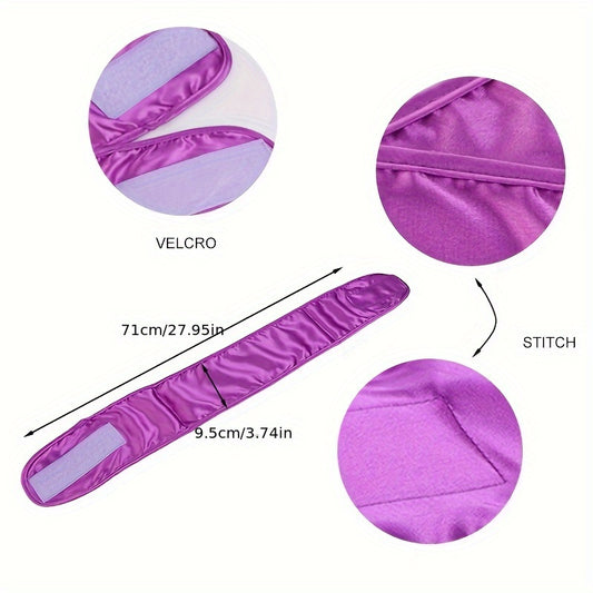 Adjustable sleep headband protecting hair edges overnight
Soft hairband keeping hairline secure while sleeping
Edge-protecting headband for nightly hair care
Lightweight, reusable headband for hair preservation