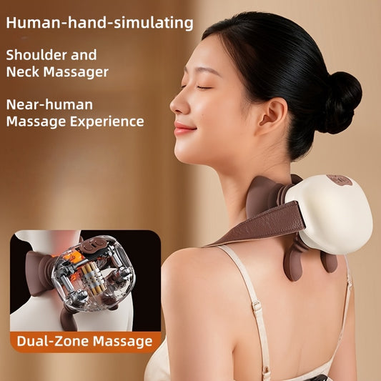 Newly Upgraded Bionic Hand Smart Shoulder & Neck Trapezius Massager