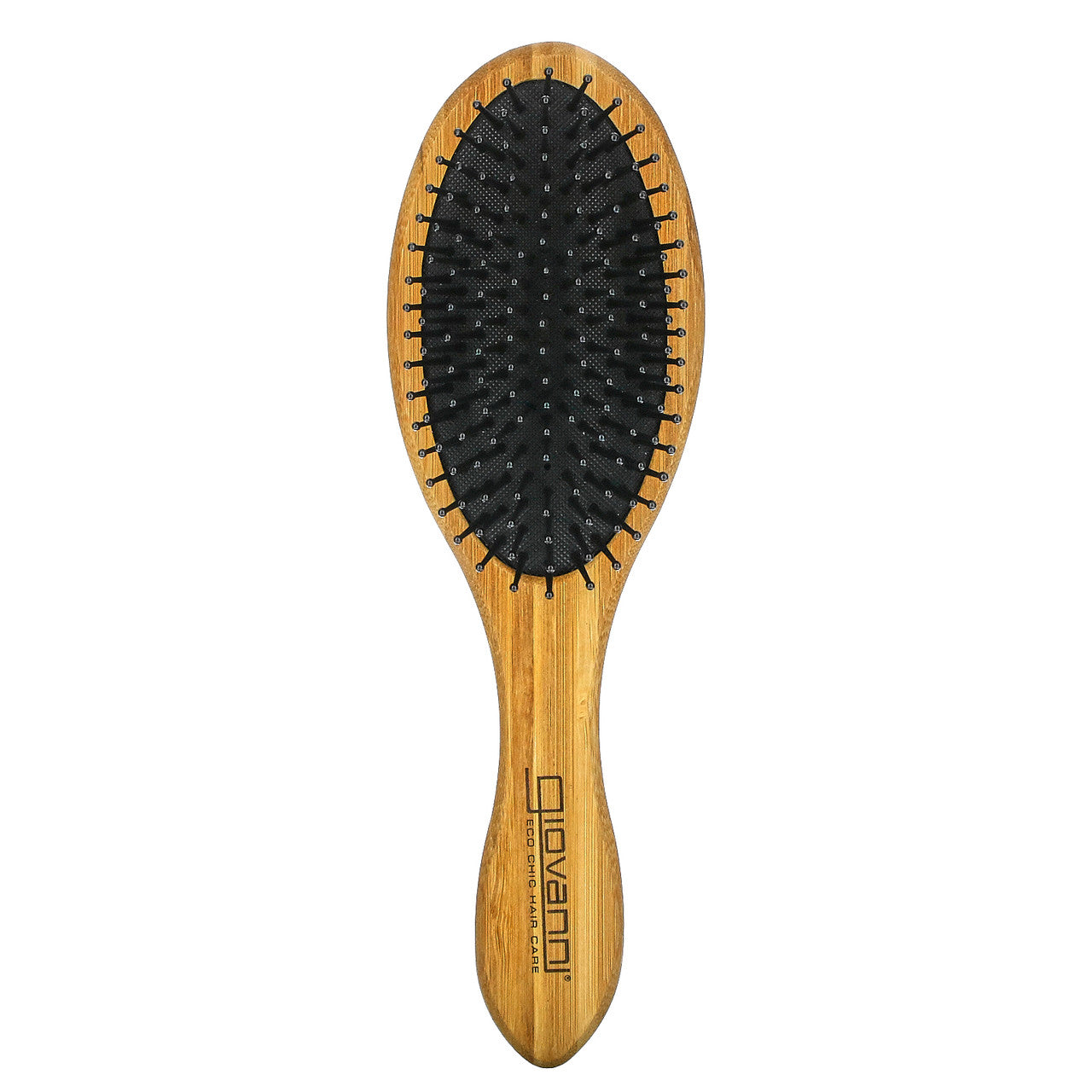 GIO BAMBOO OVL HAIRBRUSH ( 1 X 1 OZ )-0