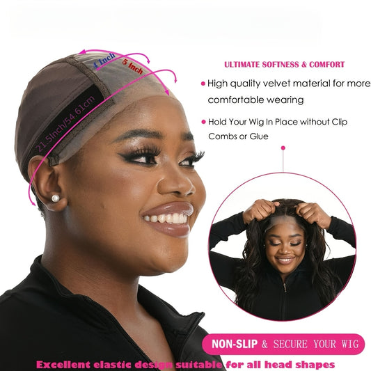 breathable wig cap non slip hair net lace front
transparent mesh wig cap natural scalp blend
adjustable ear tab wig cap secure fit design
velvet wig cap comfortable non slip hold