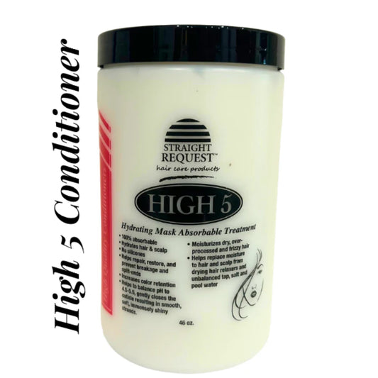 Deep hydrating hair mask for dry, damaged, or color-treated hair"
"Moisturizing treatment to repair split ends and restore softness"
"High 5 Hydrating Mask for stronger, silky, and healthy-looking hair"