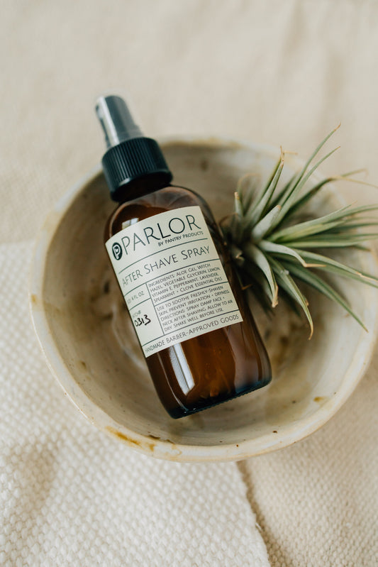 Rociador para después del afeitado - Tratamiento refrescante para la irritación por el afeitado