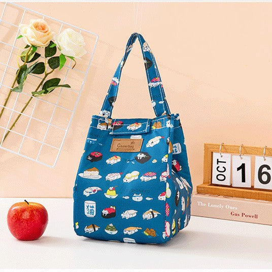 Insulated Lunch Bag – Portable Bento Tote for Work & School