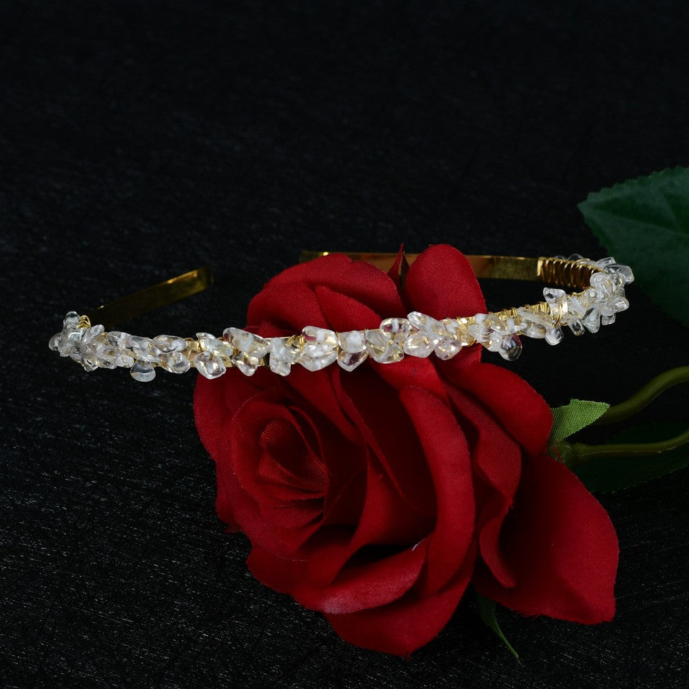 Vintage Geometric Crown Headband