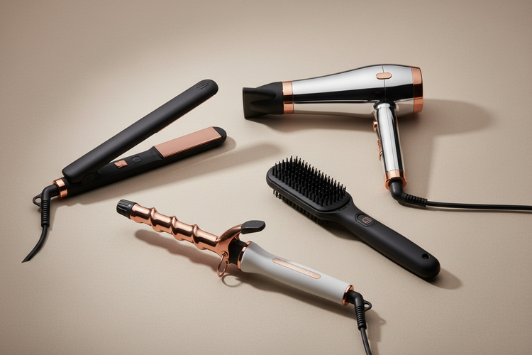 Professional HOT TOOLS for Salon-Quality Styling at Home