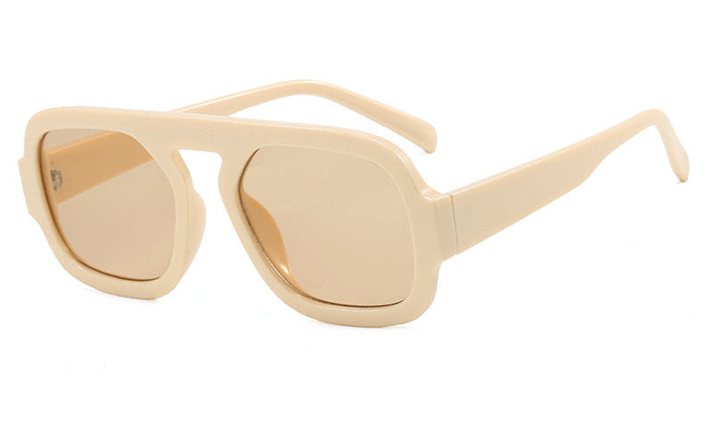 Beige sunglasses on a white background with 'C5' label above.