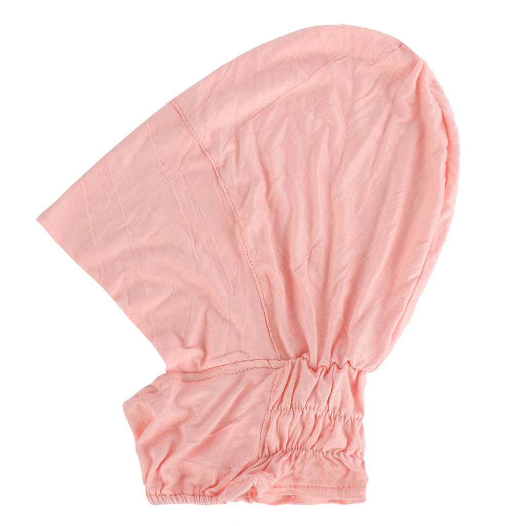 Elastic under scarf cap for women breathable hijab undercap black
Soft stretch hijab undercap non slip scarf cap for modest wear
Lightweight under hijab cap for secure scarf fit all day comfort
Breathable dome shaped hijab cap elastic fit for women daily wear
Close up of stretchy under scarf cap for smooth hijab base layer
Comfortable hijab undercap for women soft fabric non slip desig
