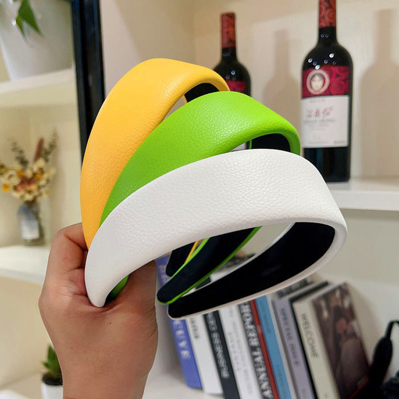 Leather U-Shape Headband