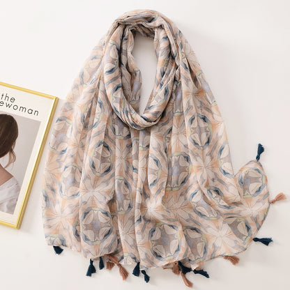 Lightweight Printed Fashion Scarf.
