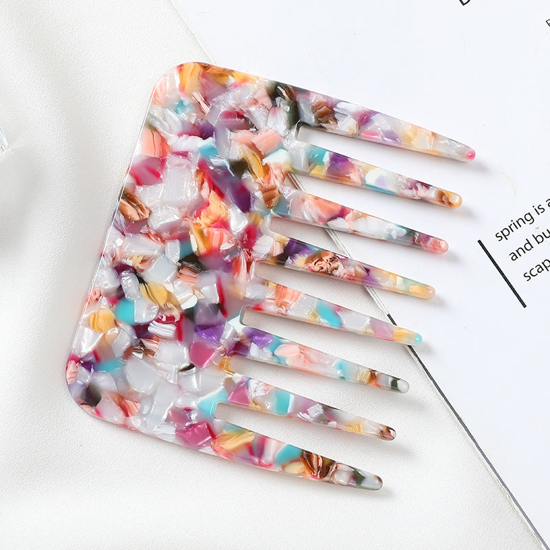 Cellulose Acetate Hair Comb – Anti-Static, Gentle on Hair & Scalp.