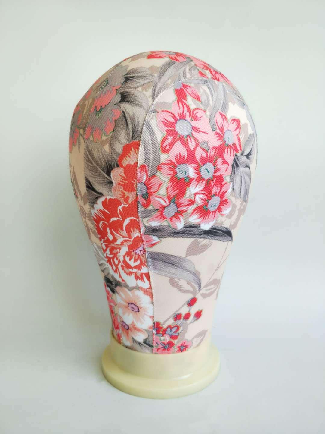 Canvas Cloth Wig Head Mannequin Styling Mold Display Stand.