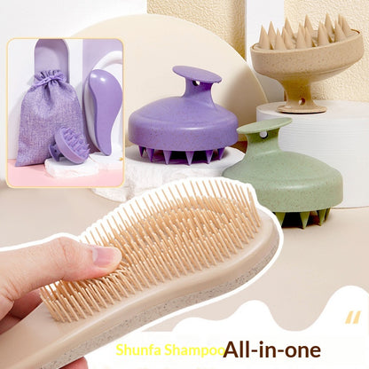 Multi-functional Shower Head Massage And Cleaning Brush