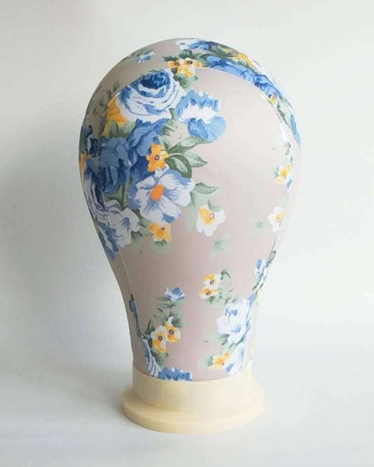 Canvas Cloth Wig Head Mannequin Styling Mold Display Stand.