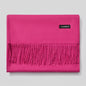 Cashmere scarf solid color- keep neck warm and protect your ends