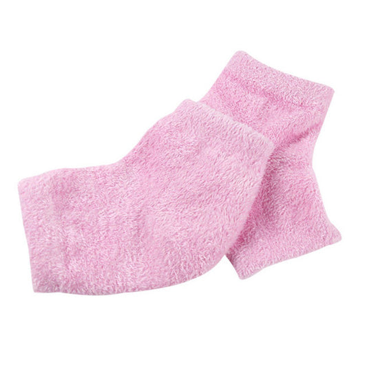 Overnight foot treatment – gel-lined socks for dry, rough heels
Spa-like gel socks – soft and comfortable for men and women