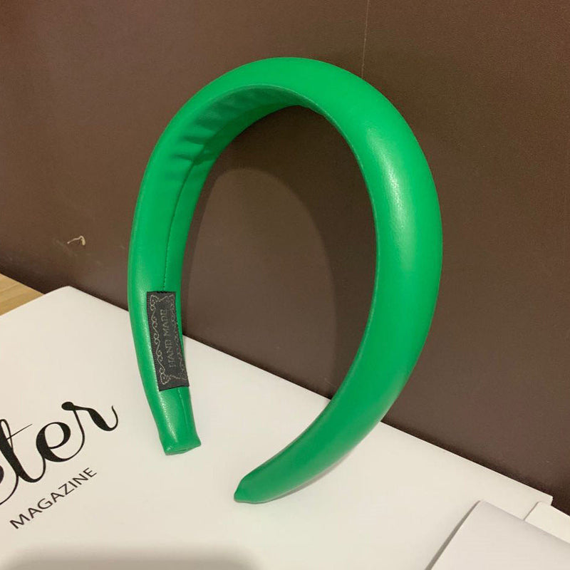 Royal Faux Leather Headband