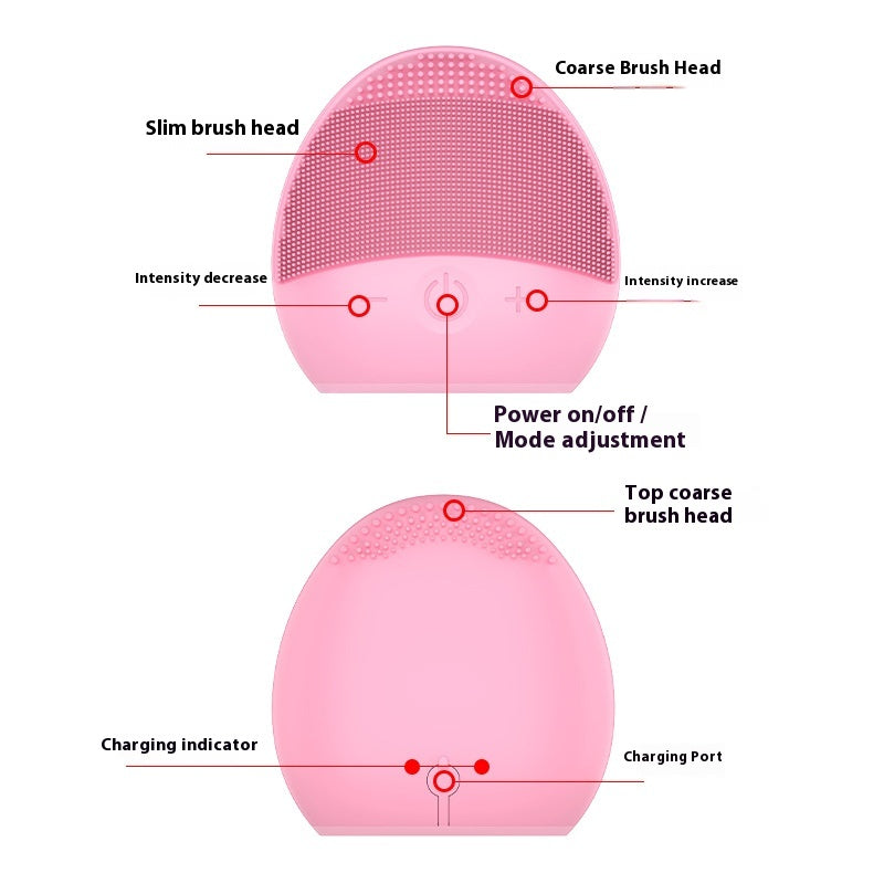 Electric Silicone Cleansing Brush