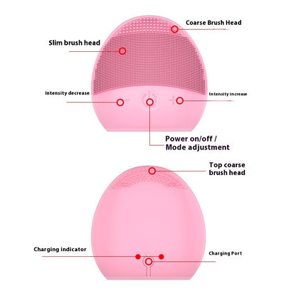 Electric Silicone Cleansing Brush
