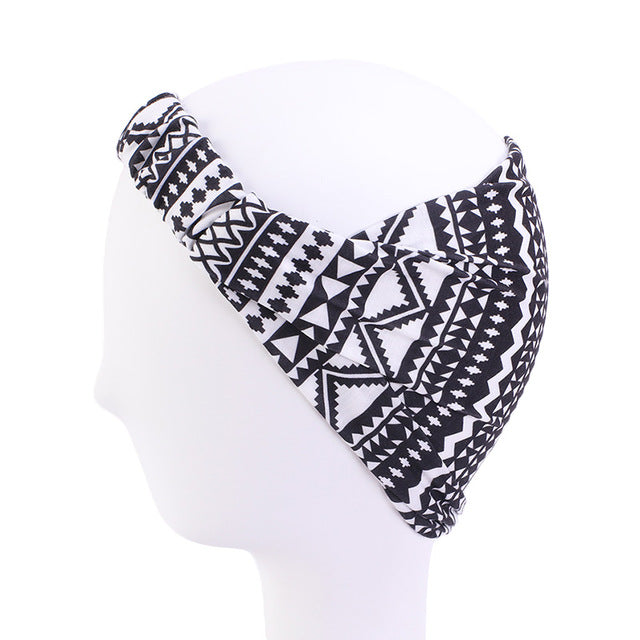 African tribal pattern print headband for women, breathable and stretchable
Vibrant hair wrap for workouts, streetwear, and casual style
Lightweight, non-slip elastic headband with cultural design
Durable warp-knitted tribal headband for everyday wear