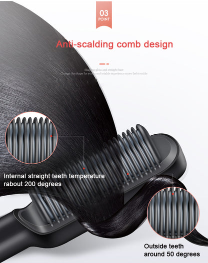 Straightening Hair Comb Brush