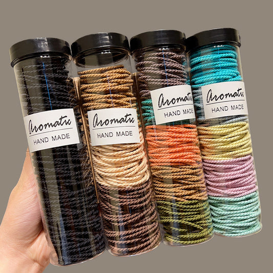Seamless hair bands no damage elastic ties for braids
100pcs hair rubber bands strong hold for styling
Soft elastic hair ties for ponytails and extensions
Multi color hair bands for everyday hair styling