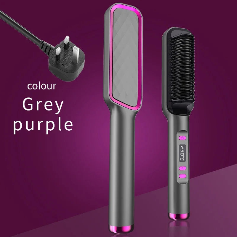 Negative ion electric hot comb hair straightening brush for smooth hair
Anti-scald hot comb straightener for natural and curly hair
Multifunctional electric hair straightening comb with fast heat technology
Professional hot comb styling tool for sleek frizz-free hair