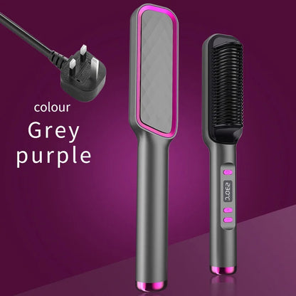Negative ion electric hot comb hair straightening brush for smooth hair
Anti-scald hot comb straightener for natural and curly hair
Multifunctional electric hair straightening comb with fast heat technology
Professional hot comb styling tool for sleek frizz-free hair