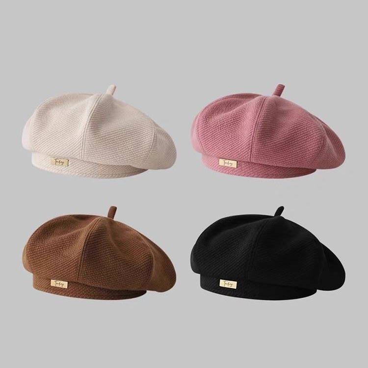 Premium acrylic knitted beret for women in apricot, plum pink, brown, or black
Soft and warm winter hat with breathable design
Adjustable acrylic beret for casual and elegant outfits
Stylish knitted beret providing wind and sun protection