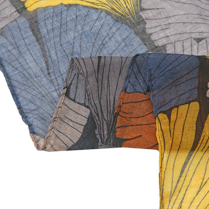 Printed Bali Yarn Scarf Women's Cotton And Linen Talma