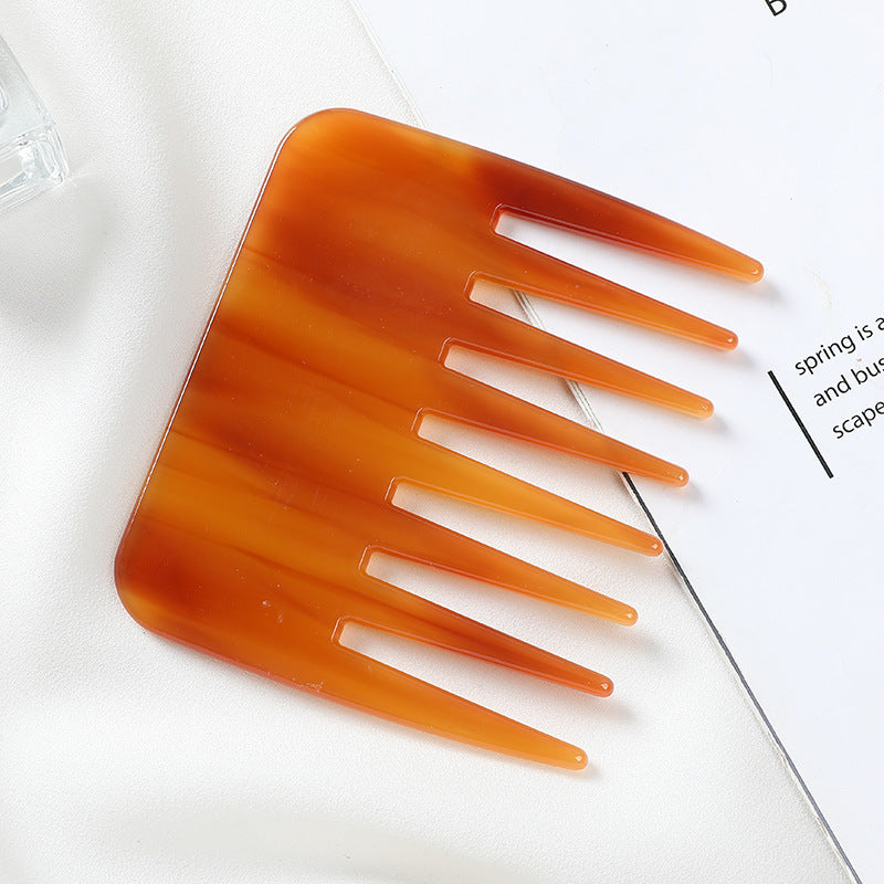 Cellulose Acetate Hair Comb – Anti-Static, Gentle on Hair & Scalp.