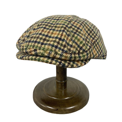 Vintage Tweed Hat – Classic Round Crown Windproof Fashion Hat for Men & Women.