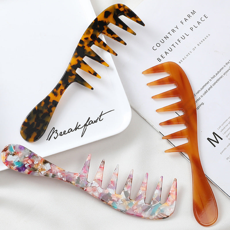 Cellulose Acetate Sheet Comb Exquisite Anti-static