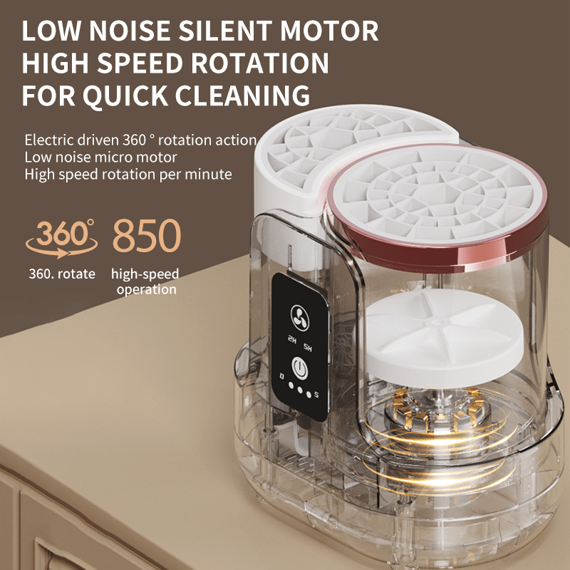 Automatic 3-in-1 Makeup Brush Cleaning & Drying Machine