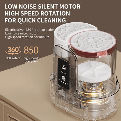 Automatic 3-in-1 Makeup Brush Cleaning & Drying Machine