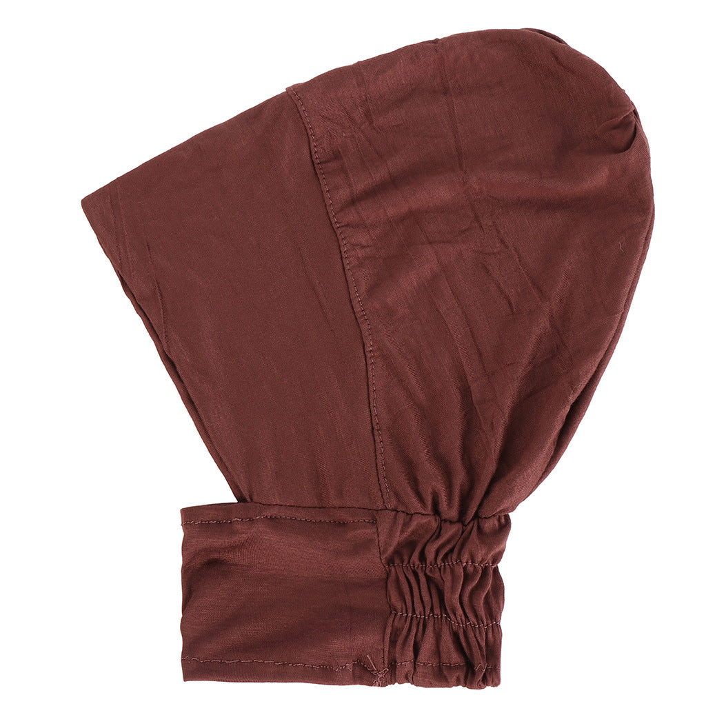 Elastic under scarf cap for women breathable hijab undercap black
Soft stretch hijab undercap non slip scarf cap for modest wear
Lightweight under hijab cap for secure scarf fit all day comfort
Breathable dome shaped hijab cap elastic fit for women daily wear
Close up of stretchy under scarf cap for smooth hijab base layer
Comfortable hijab undercap for women soft fabric non slip desig