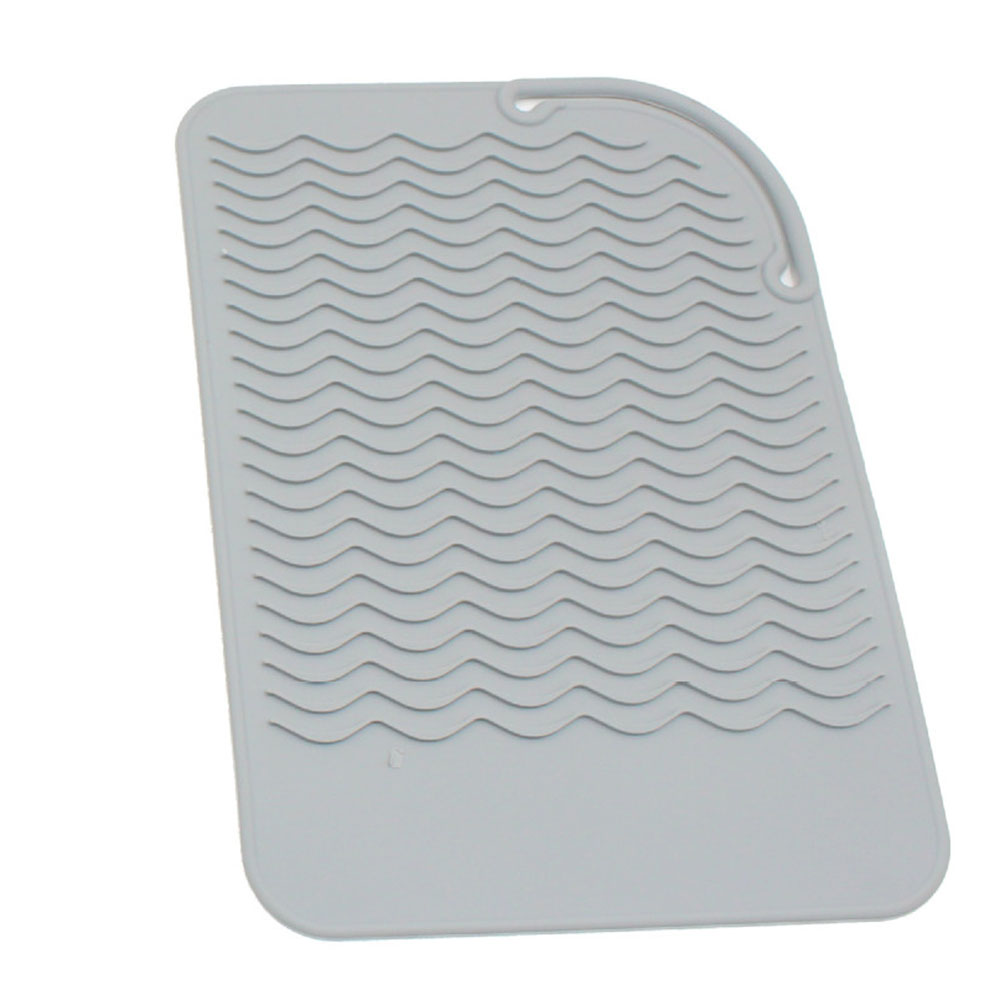 silicone heat resistant pad for hair straightener protection
salon styling mat for curling iron heat safety
non slip silicone heat resistant hair tool mat
hair styling heat insulation pad for home and salon use