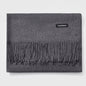 Cashmere scarf solid color- keep neck warm and protect your ends