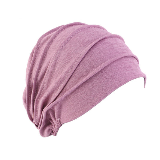 Soft dome chemo cap for women with breathable stretch cotton
Comfortable, lightweight hat for daily wear and chemo use
Minimalist brimless dome hat with durable jacquard texture
Versatile cotton cap for casual, sporty, or travel outfits