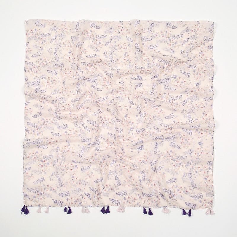 Sunscreen Shawl Cotton And Linen Scarf Soft Skin-friendly