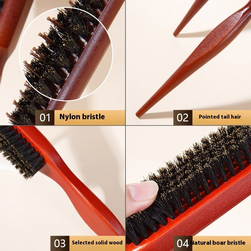 Boar bristle wooden hair brush for smooth detangling
Beech wood grooming brush with natural pig bristles
Mane brush for frizz control and hair shine
Durable wooden hairbrush for daily styling