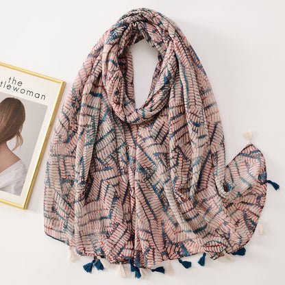 Lightweight Printed Fashion Scarf.