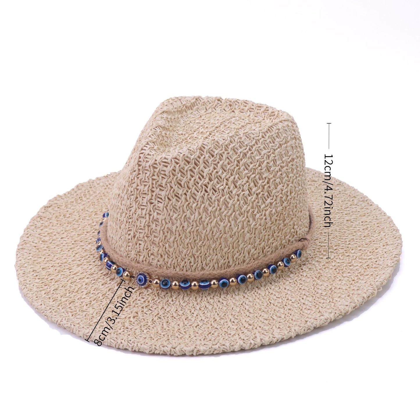 Vintage wide brim straw beach hat with beaded band for summer fashion
Women’s straw sun hat for beach travel fishing and outdoor activities
Stylish cowboy weave straw hat with wide brim sun protection
Lightweight summer straw hat with vintage design and solid color style