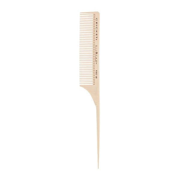 CRICKET SILKOMB PRO-60 Medium-Tooth Rattail Comb – Precision Parting & Styling Tool