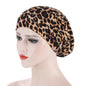 Flower Edging Cap, Satin Lining, Night Cap, Hood, Turban, Night Cap, Satin Floral Print, Hair Loss